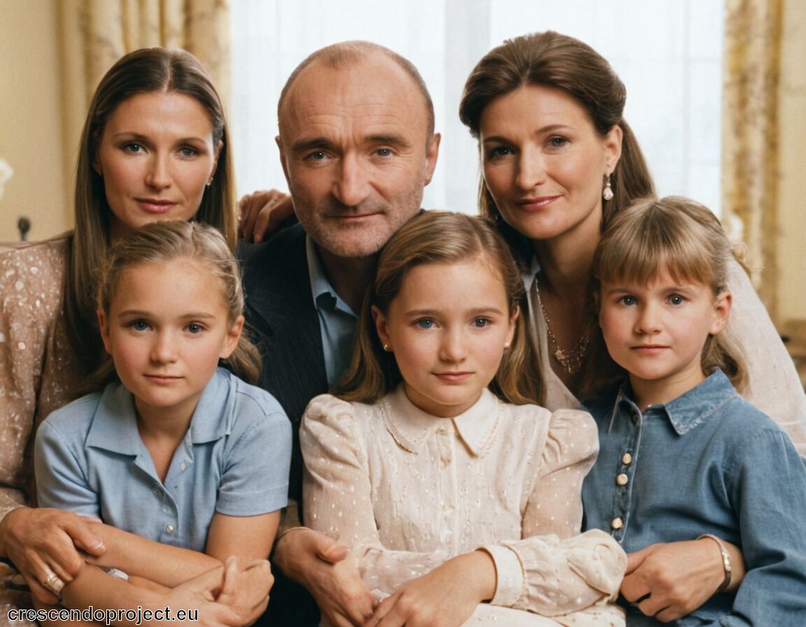 Kinder und Familienleben von Phil Collins - Phil Collins’ Ehefrauen – Wer prägte sein Leben privat?