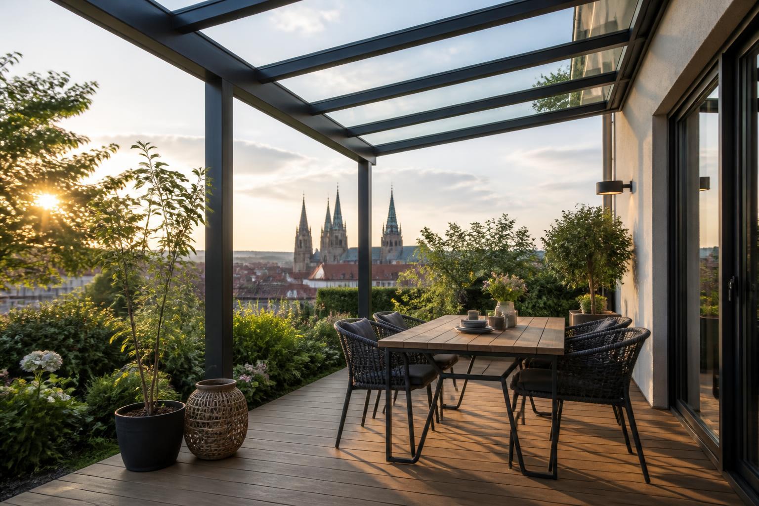 Mehr Zeit im Freien: Worauf es bei einer Terrassenüberdachung in Bamberg ankommt