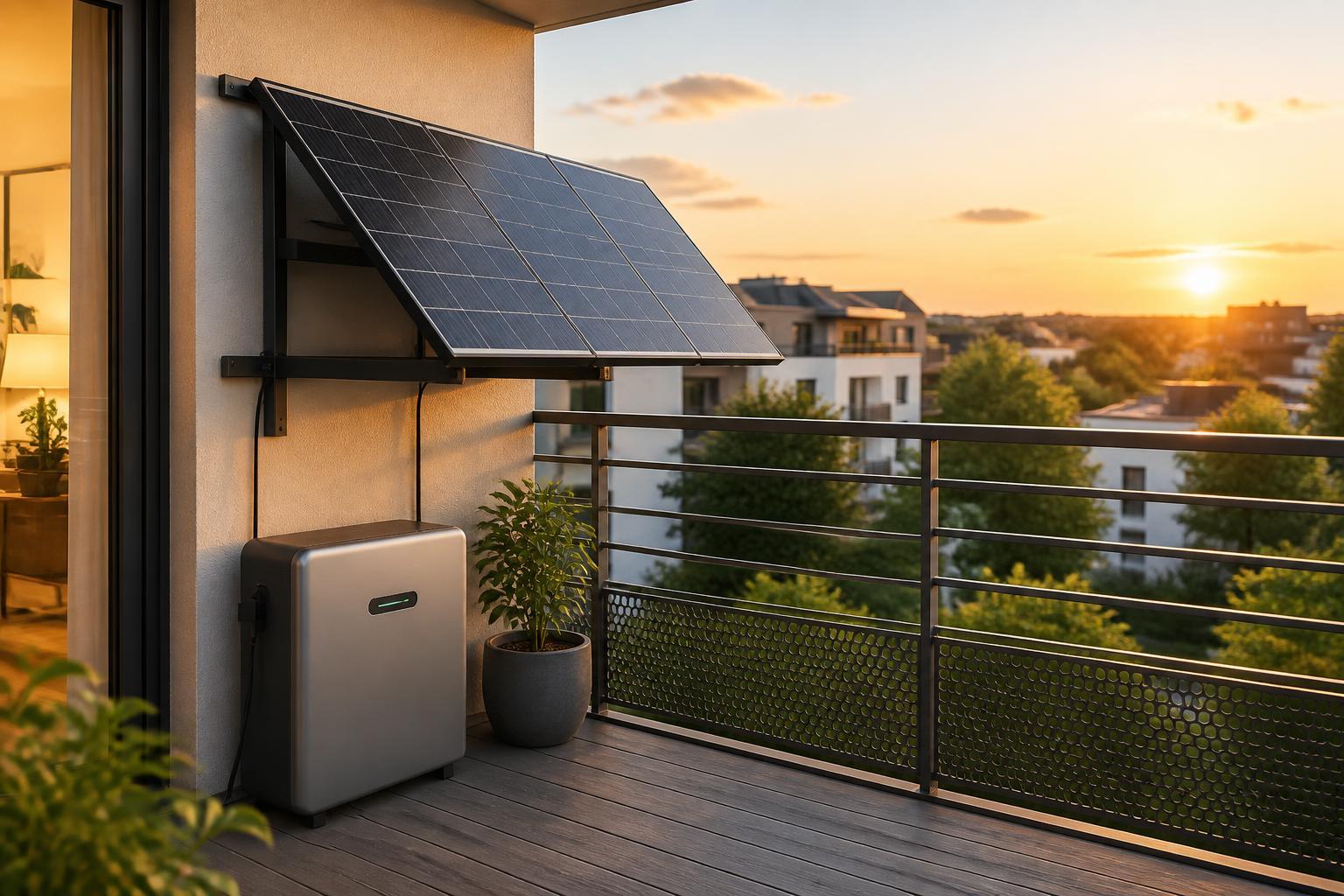 Wie trägt ein Speicher zur Wertsteigerung einer Balkon-Solaranlage bei?